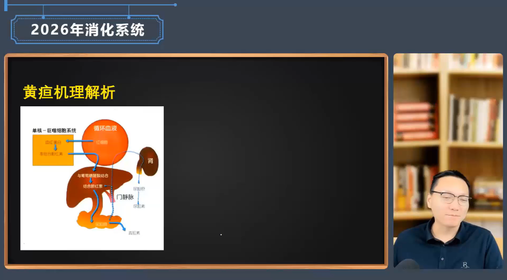 2026年VIP课程上线啦！白老师图文并茂讲解黄疸机理